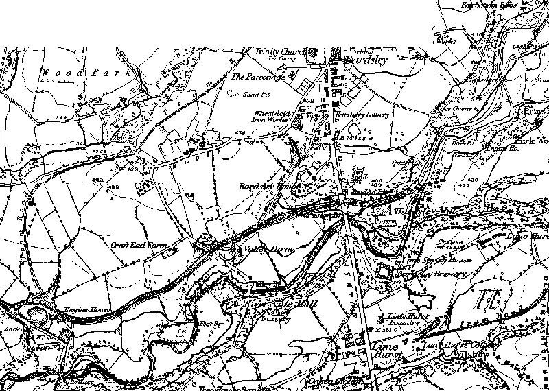 Old Map, Fairbottom Branch Canal